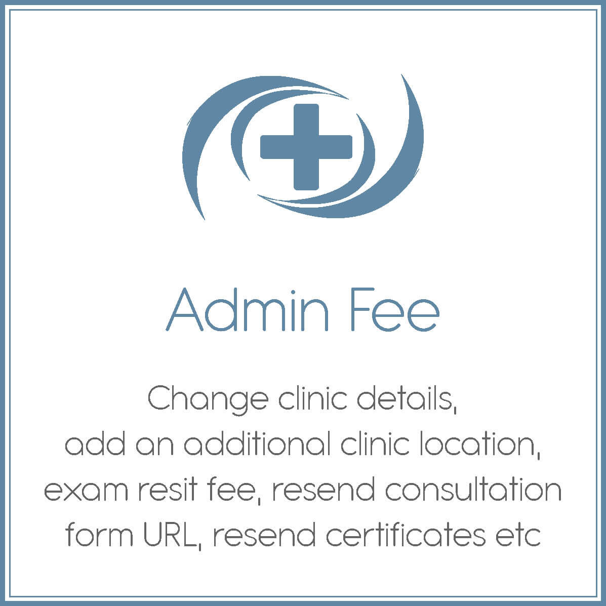 Management of Obesity Training - Admin Fee